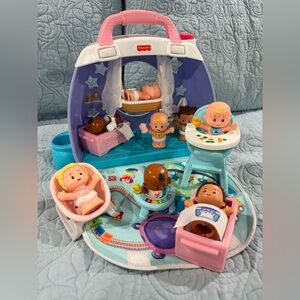 Fisher-Price Little People Nursery Baby Playset